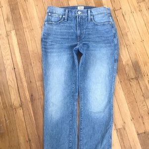J. CREW VINTAGE STRAIGHT LEG JEANS High Waist 29”
